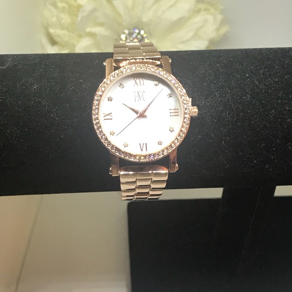 INC Rose Gold Crystal Bracelet Watch [JW-28] - Picture 6 of 8